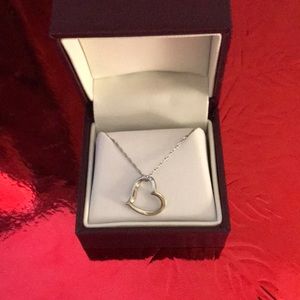 Helzberg heart necklace